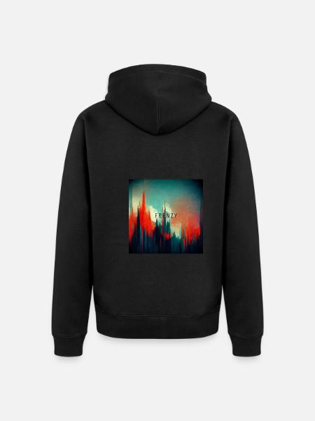 Frenzy Raserei - Unisex Premium Bio Zip Hoodie - Schwarz