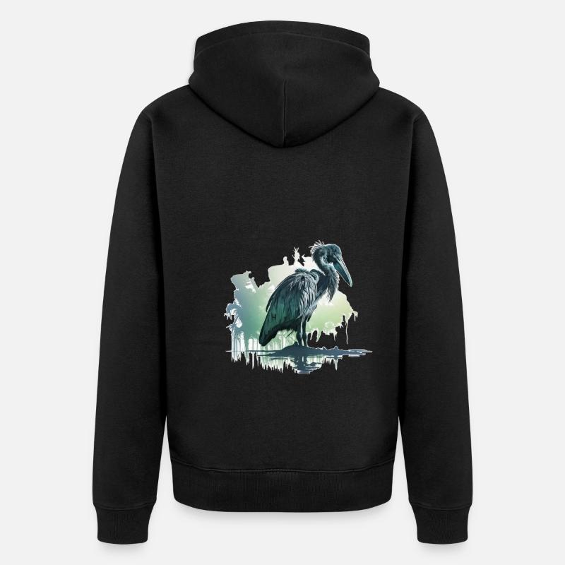 Abu-markub - Veste à capuche bio Premium Unisexe - noir