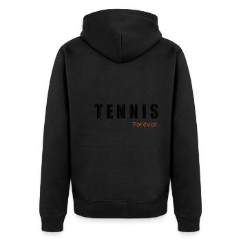 TENNIS. SPORT. - Veste à capuche bio Premium Unisexe - noir - Dos - Nico (187cm)