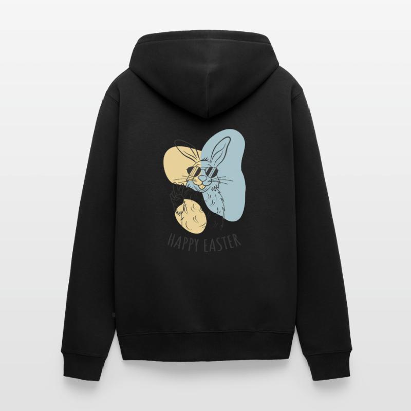 Happy Easter - Easter Bunny - Easter Egg - Gift Unisex Premium Organic Zip Hoodie