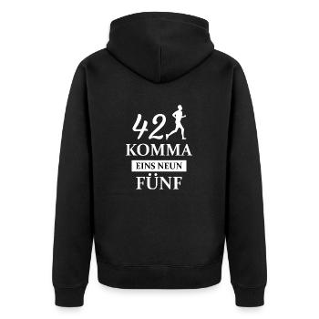 Fußball Football - Veste à capuche bio Premium Unisexe - noir - Dos - Nico (187cm)