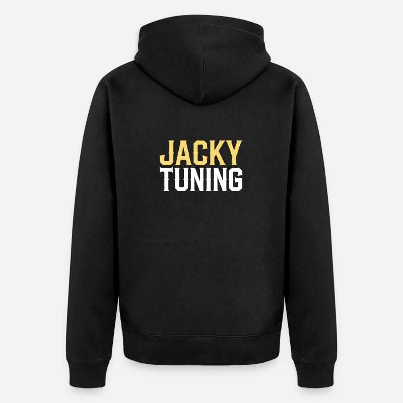 Jacky Tuning - Veste à capuche bio Premium Unisexe - noir