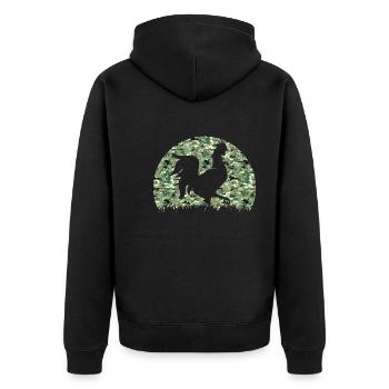 Hühnerflüsterer Chuchoteur de poulet - Veste à capuche bio Premium Unisexe - noir - Dos - Nico (187cm)