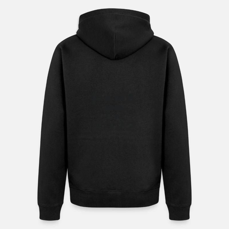 Papa en 2022 - Veste à capuche bio Premium Unisexe - noir