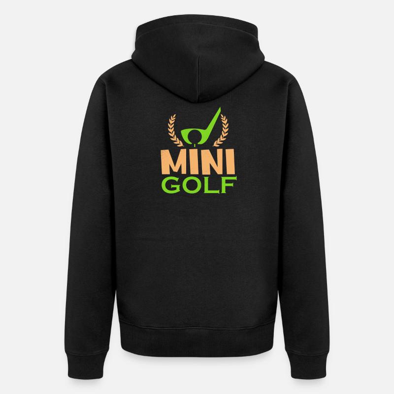 -golf - Veste à capuche bio Premium Unisexe - noir