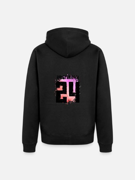 Amsterdam 24 Jersey 2024 Multicoloured - Unisex Premium Organic Zip Hoodie - black
