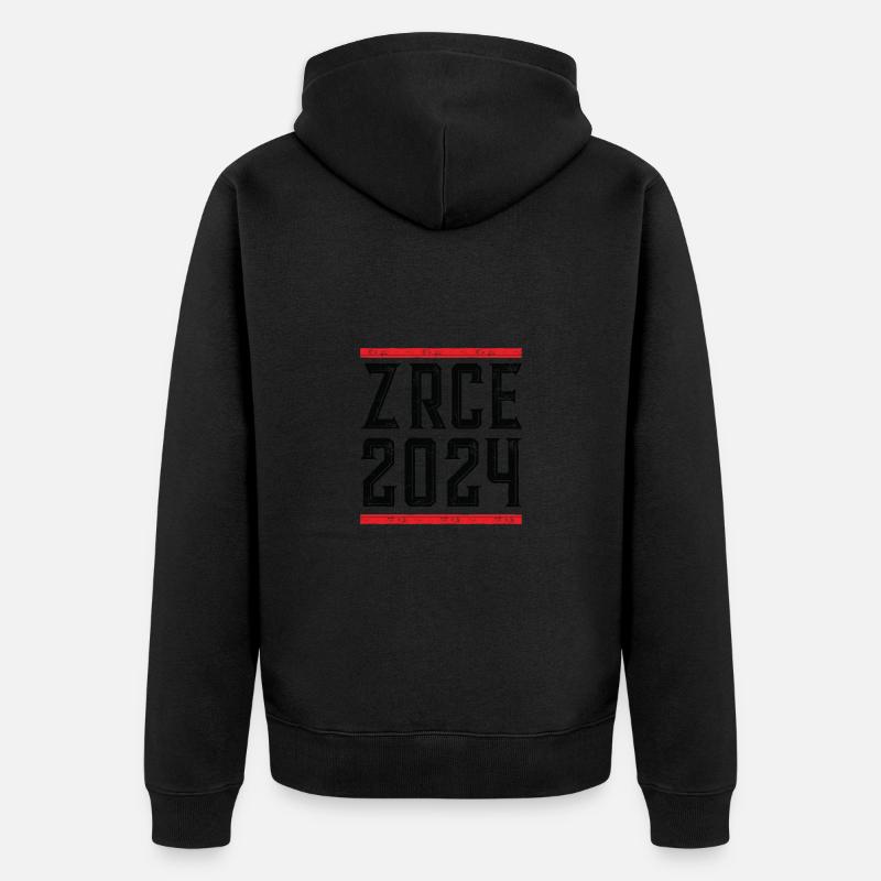 Fête Zrce 2024 - Veste à capuche bio Premium Unisexe - noir
