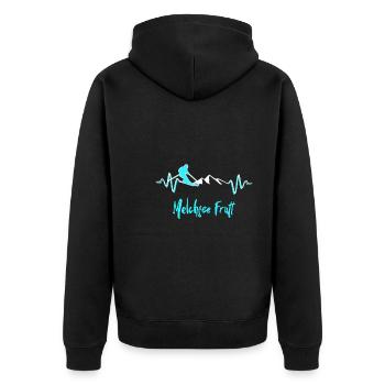 Ski Melchsee Frutt - Veste à capuche bio Premium Unisexe - noir - Dos - Nico (187cm)