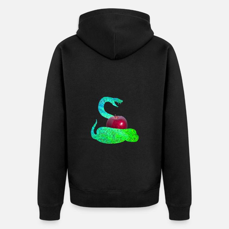 Serpent E 5 - Veste à capuche bio Premium Unisexe - noir