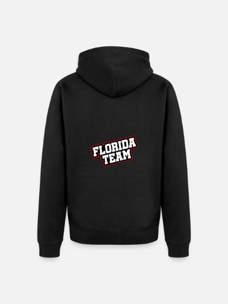 Florida Team - Unisex Premium Organic Zip Hoodie - black