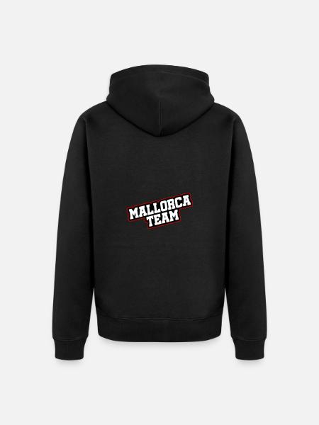 Mallorca Team - Unisex Premium Bio Zip Hoodie - Schwarz