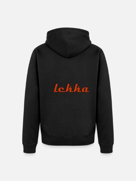 Lekka - Veste à capuche bio Premium Unisexe - noir