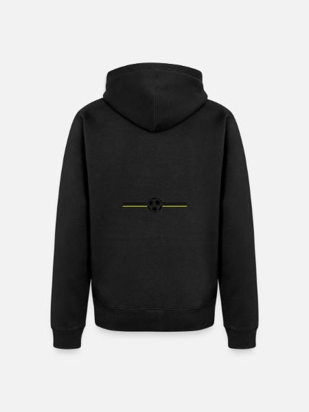 Soccer Championship Germany - Unisex Premium Organic Zip Hoodie - black
