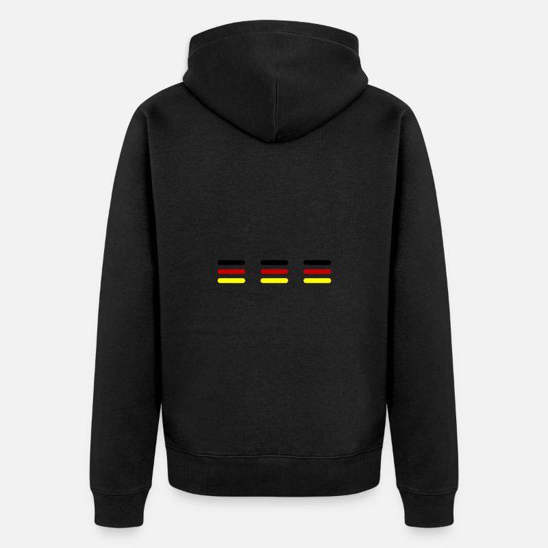 L’équipe Germany Line Germany - Veste à capuche bio Premium Unisexe - noir