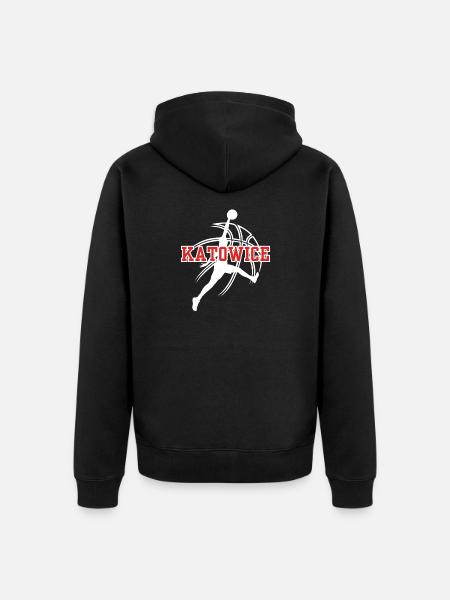 La Pologne, mon pays ! - Veste à capuche bio Premium Unisexe - noir