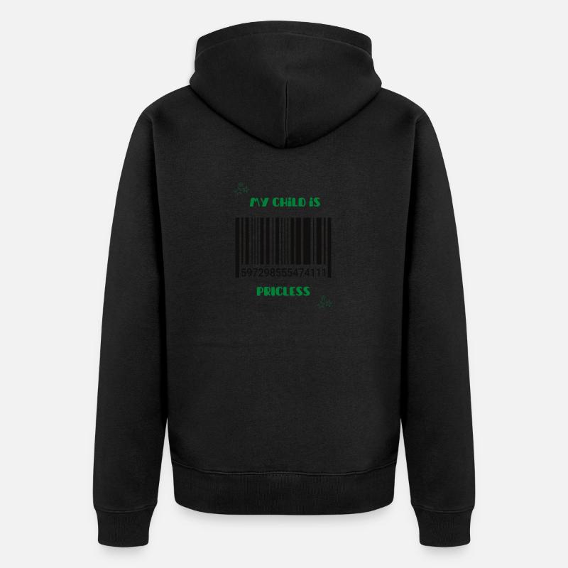 PrIcless - Veste à capuche bio Premium Unisexe - noir