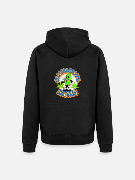 Ballerboyclub Exotics - Unisex Premium Organic Zip Hoodie - black