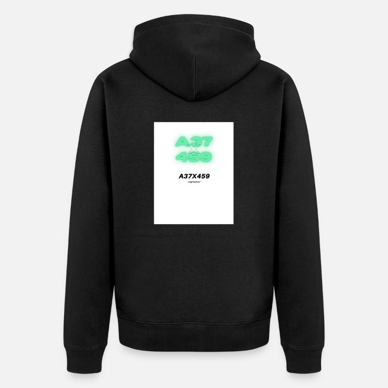 I will 4 - Unisex Premium Bio Zip Hoodie - Schwarz