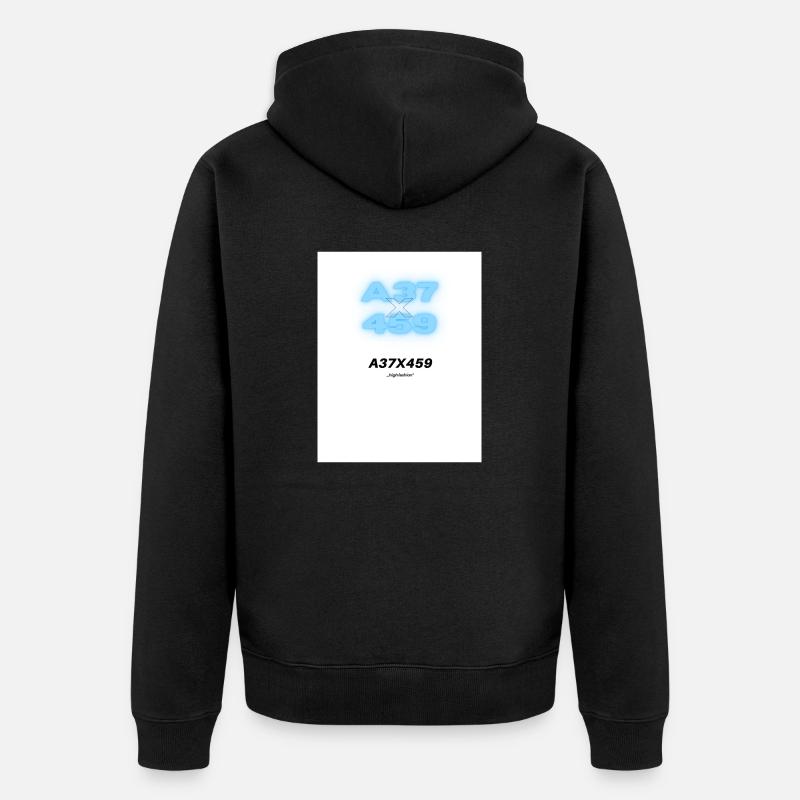 I will 3 - Unisex Premium Bio Zip Hoodie - Schwarz