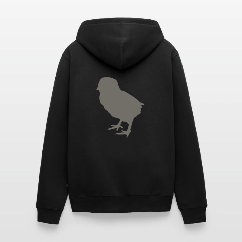 chick Unisex Premium Organic Zip Hoodie