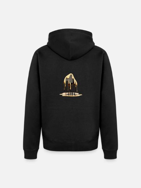 FUSION - Veste à capuche bio Premium Unisexe - noir
