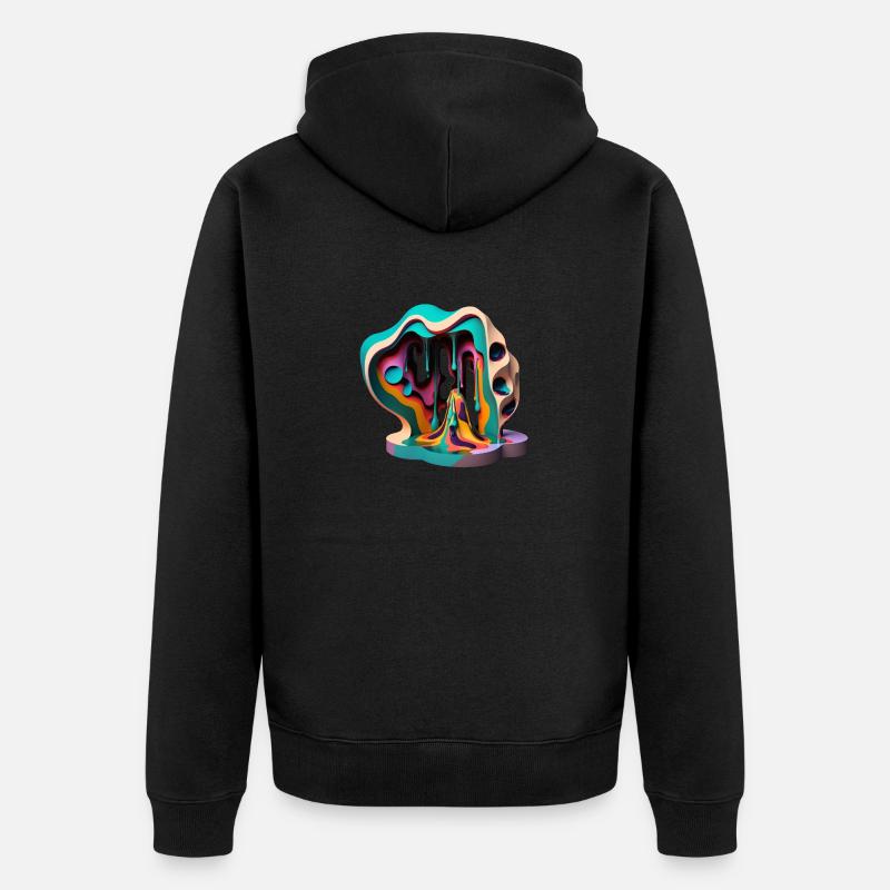 DRIPPY - Veste à capuche bio Premium Unisexe - noir