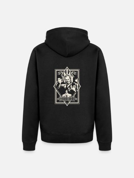 Beetlejuice 2 Lydia Betelgeuse Astrid Design - Unisex Premium Organic Zip Hoodie - black