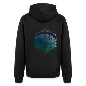 Parapente Parapente Parapente - Veste à capuche bio Premium Unisexe - noir - Dos - Nico (187cm)