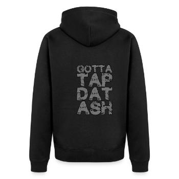 Gotta Tap Dat Ash 2 - Veste à capuche bio Premium Unisexe - noir - Dos - Nico (187cm)