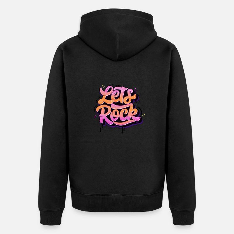 Faisons du rock - Veste à capuche bio Premium Unisexe - noir
