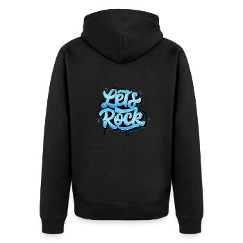 Faisons du rock - Veste à capuche bio Premium Unisexe - noir - Dos - Nico (187cm)