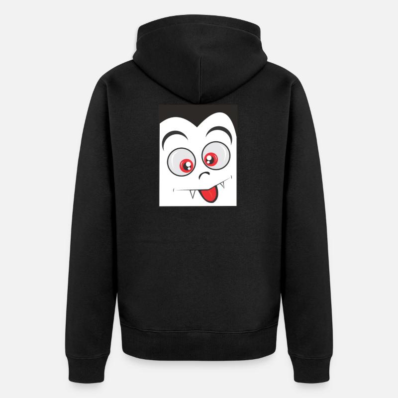 petit vampire - Veste à capuche bio Premium Unisexe - noir