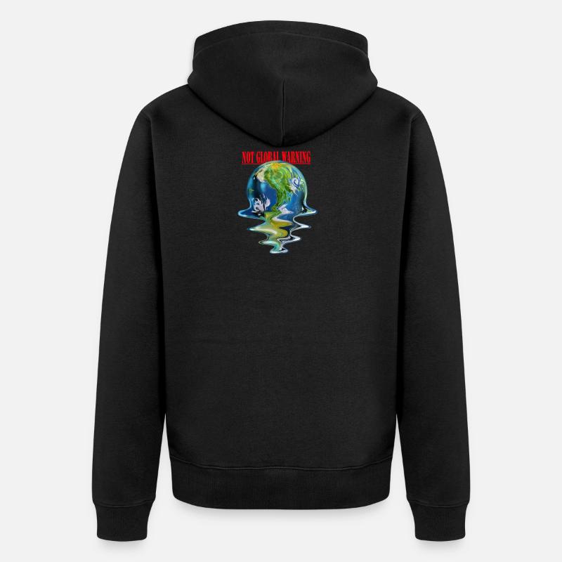 PLANET - Veste à capuche bio Premium Unisexe - noir