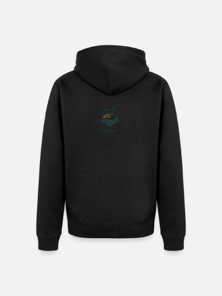 FROHE WEIHNACHTEN 2020 - Unisex Premium Bio Zip Hoodie - Schwarz