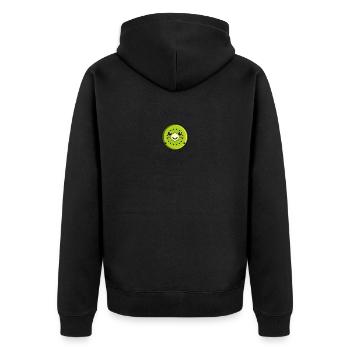 I need kiwi to be happy - Veste à capuche bio Premium Unisexe - noir - Dos - Nico (187cm)