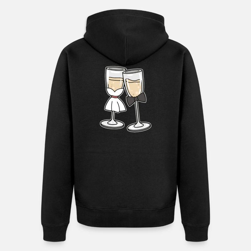 blockedTitle - Veste à capuche bio Premium Unisexe - noir