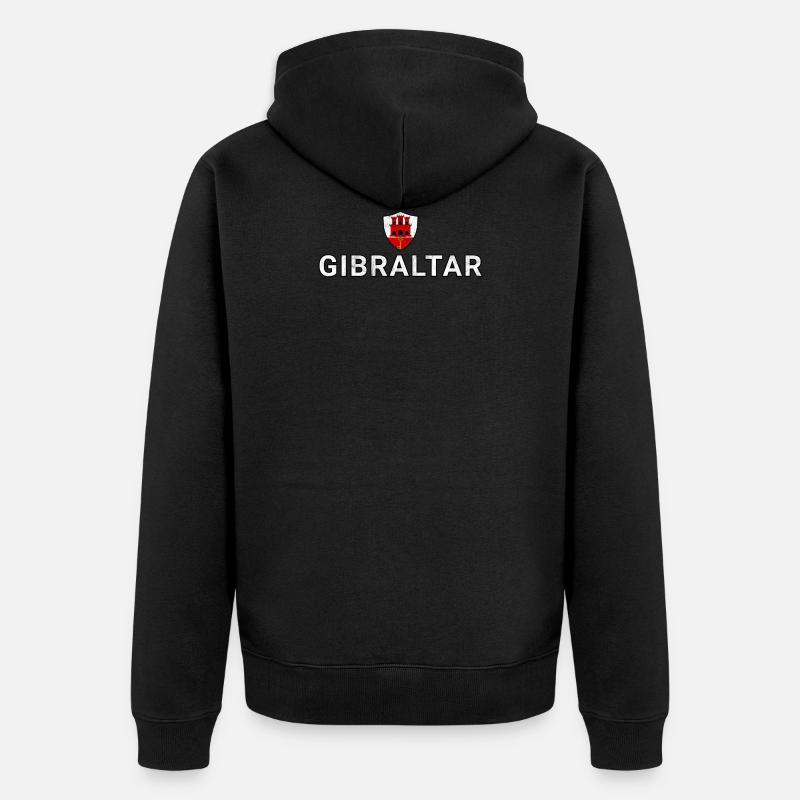 Gibraltar - Veste à capuche bio Premium Unisexe - noir