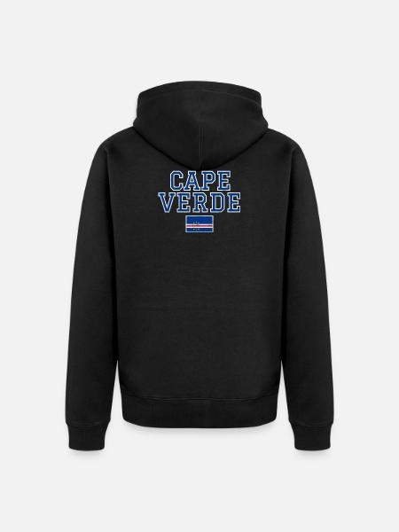 Cap-Vert - Veste à capuche bio Premium Unisexe - noir