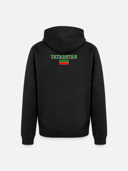 Tatarstan - Unisex Premium Bio Zip Hoodie - Schwarz