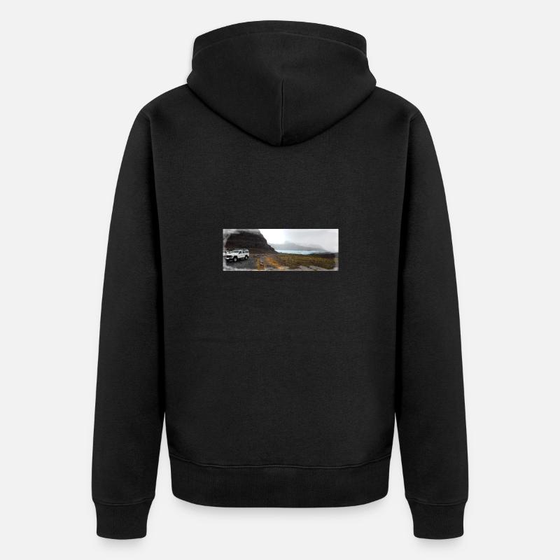Été Viking - Veste à capuche bio Premium Unisexe - noir