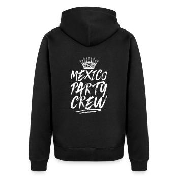 Dire que l’équipe du parti mexicain - Veste à capuche bio Premium Unisexe - noir - Dos - Nico (187cm)