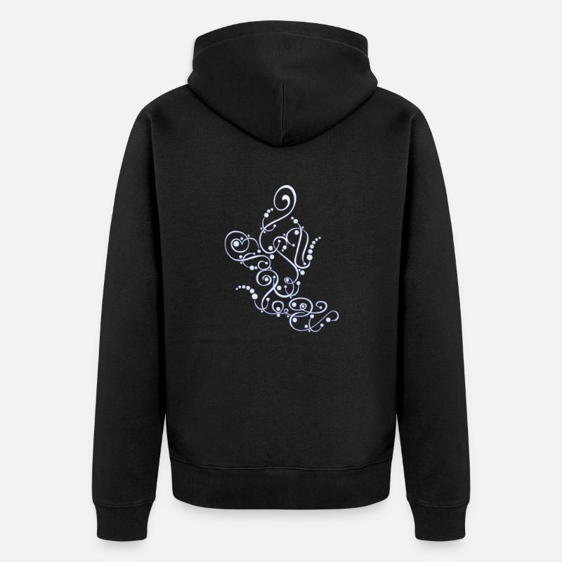 DECO 9 - Veste à capuche bio Premium Unisexe - noir