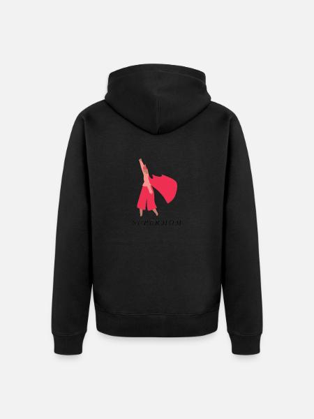 Supermom - Unisex Premium Bio Zip Hoodie - Schwarz