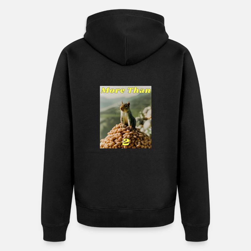 Plus de 2 - Veste à capuche bio Premium Unisexe - noir