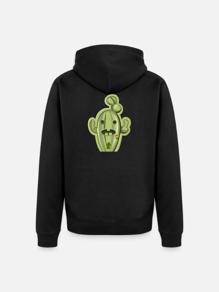 Bébé Cactus - Veste à capuche bio Premium Unisexe - noir