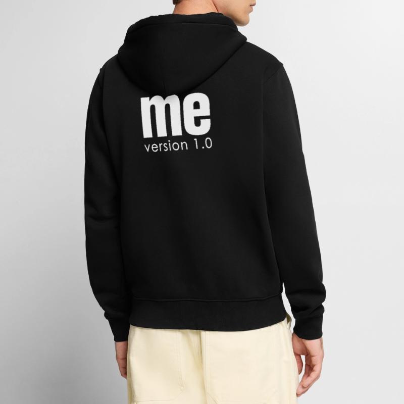 me version 1 Unisex Premium Bio Zip Hoodie
