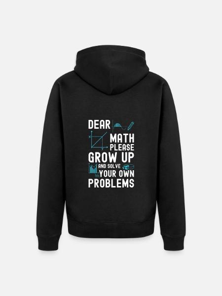 Student Uni Law - Unisex Premium Organic Zip Hoodie - black