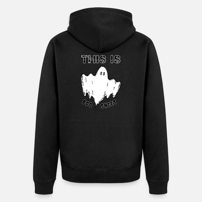 C’est un boosheet - Veste à capuche bio Premium Unisexe - noir