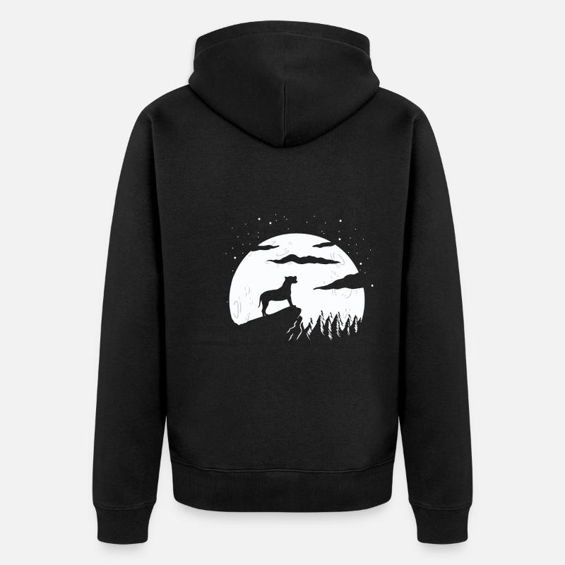 Alano Espanol - Veste à capuche bio Premium Unisexe - noir