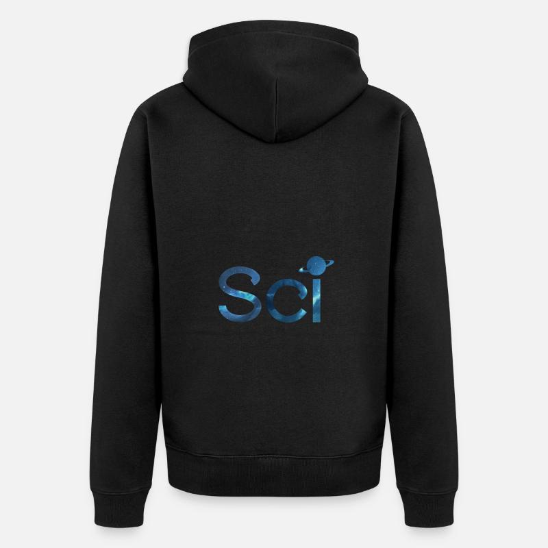 "Sci" Scicraft Server Marchandise - Veste à capuche bio Premium Unisexe - noir